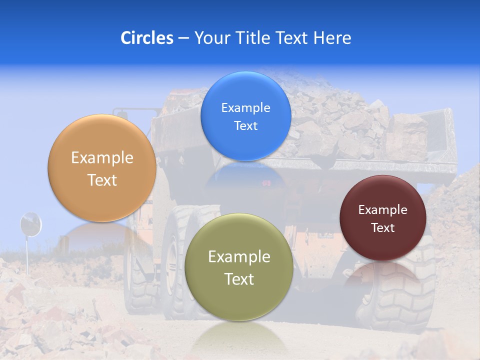 Road Materials Works PowerPoint Template