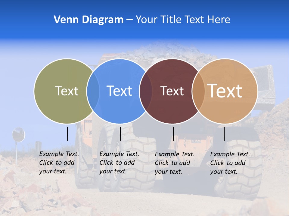 Road Materials Works PowerPoint Template