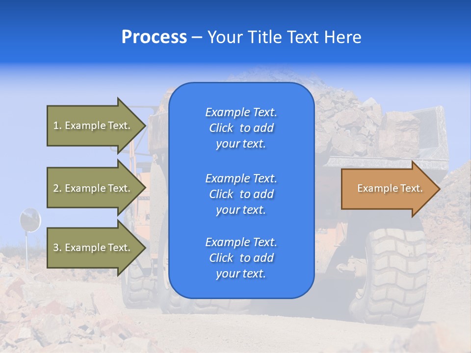 Road Materials Works PowerPoint Template