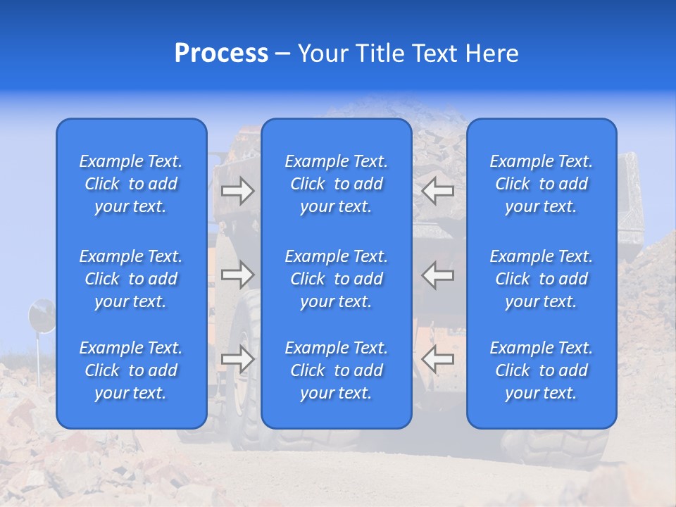 Road Materials Works PowerPoint Template