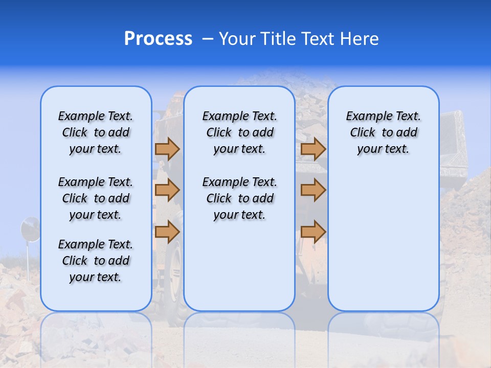 Road Materials Works PowerPoint Template