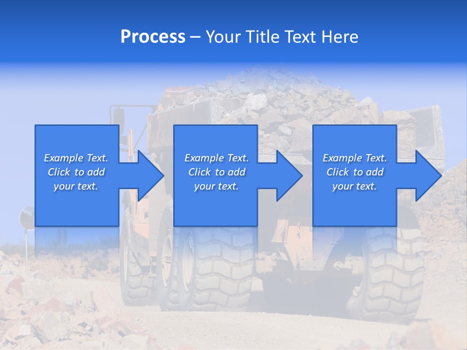 Road Materials Works PowerPoint Template