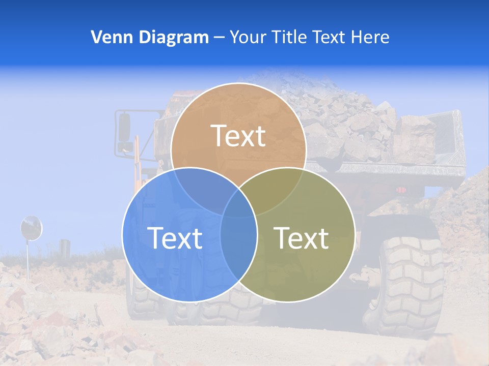 Road Materials Works PowerPoint Template