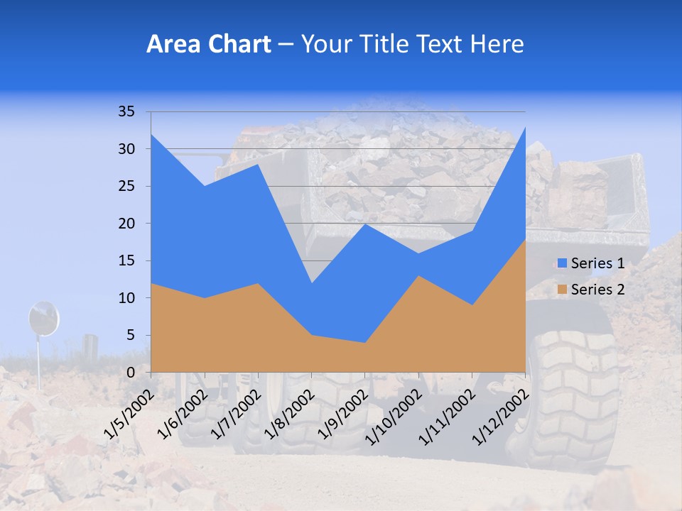 Road Materials Works PowerPoint Template