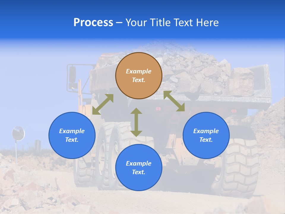 Road Materials Works PowerPoint Template