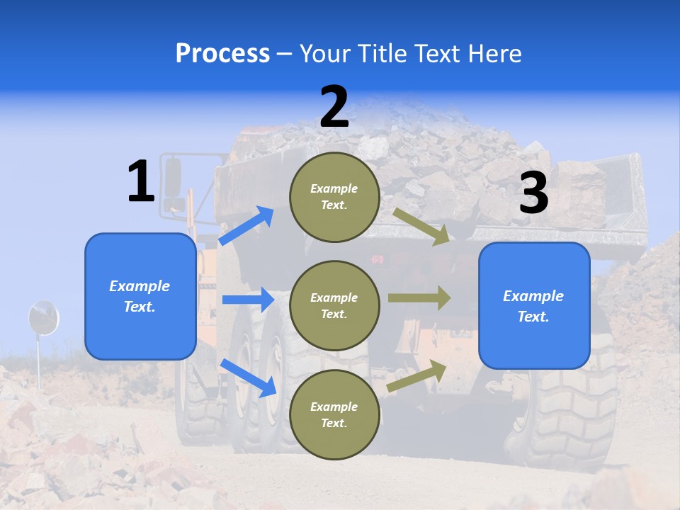 Road Materials Works PowerPoint Template