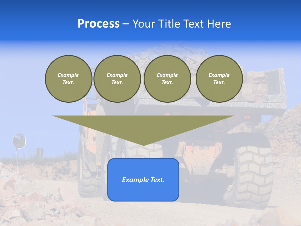 Road Materials Works PowerPoint Template