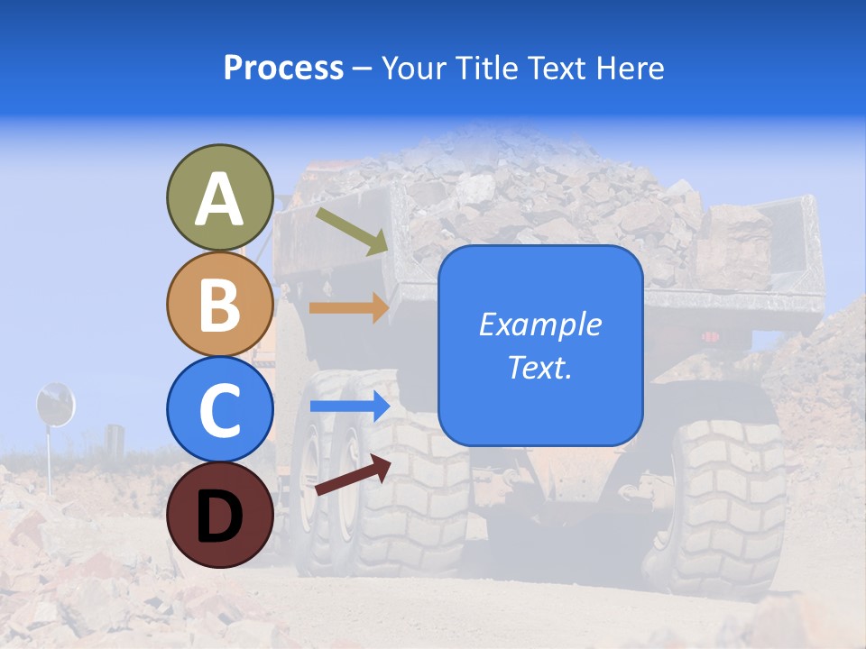 Road Materials Works PowerPoint Template