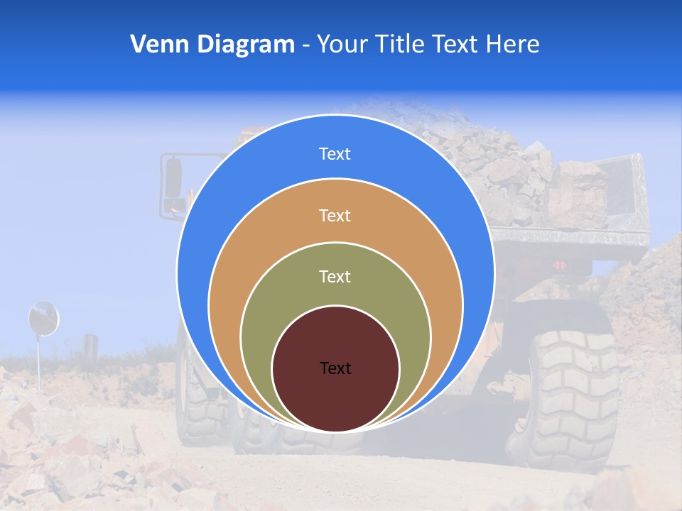 Road Materials Works PowerPoint Template