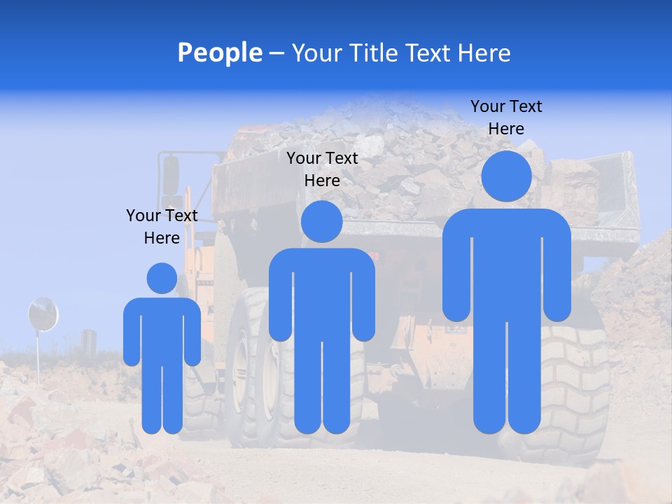 Road Materials Works PowerPoint Template