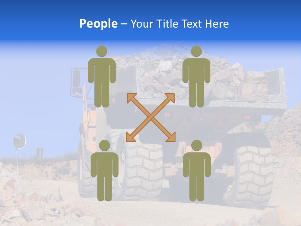 Road Materials Works PowerPoint Template