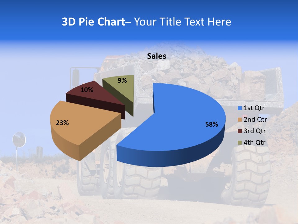 Road Materials Works PowerPoint Template