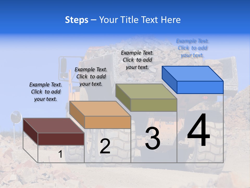 Road Materials Works PowerPoint Template