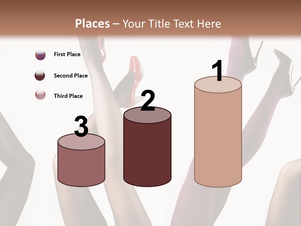 Adult Foot Female PowerPoint Template