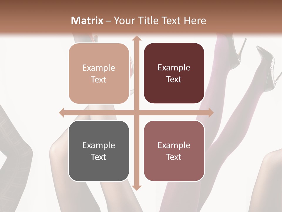 Adult Foot Female PowerPoint Template