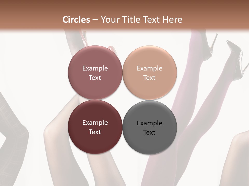 Adult Foot Female PowerPoint Template