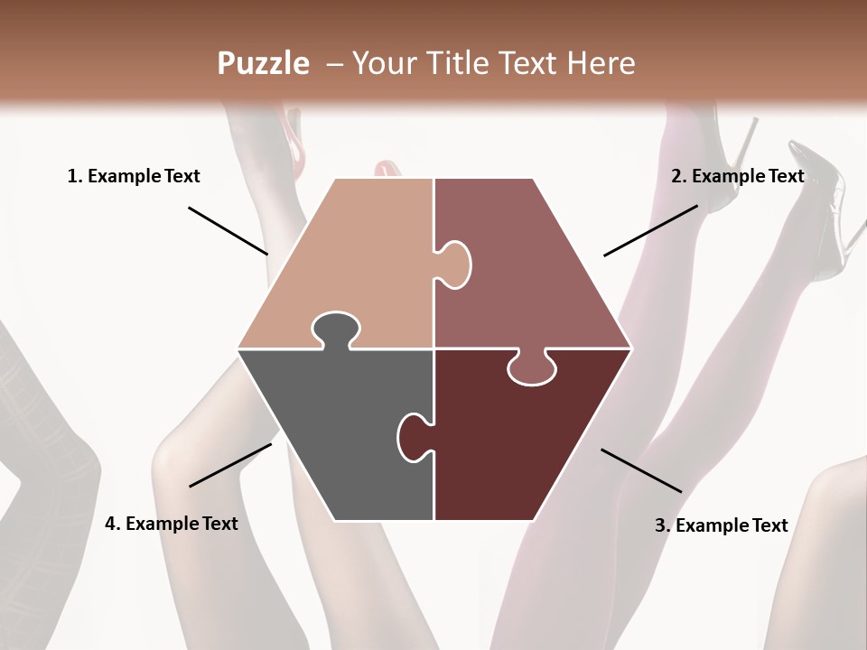 Adult Foot Female PowerPoint Template