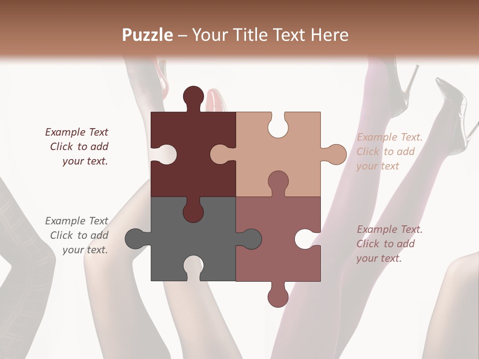 Adult Foot Female PowerPoint Template