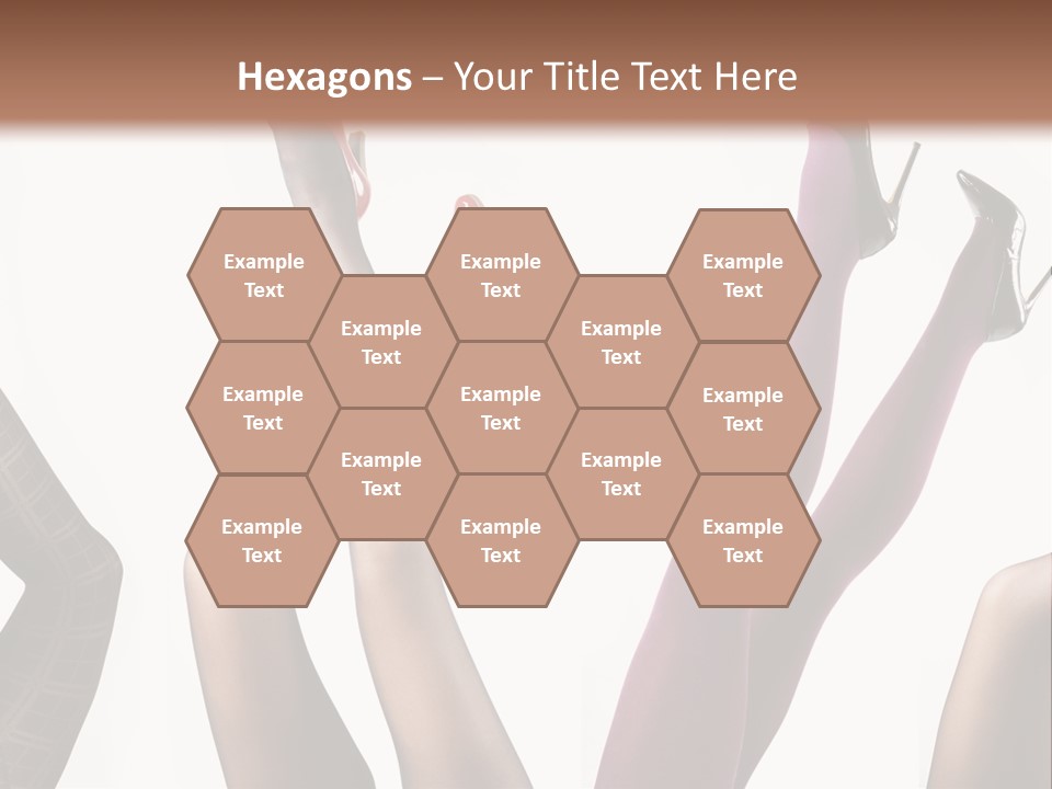 Adult Foot Female PowerPoint Template