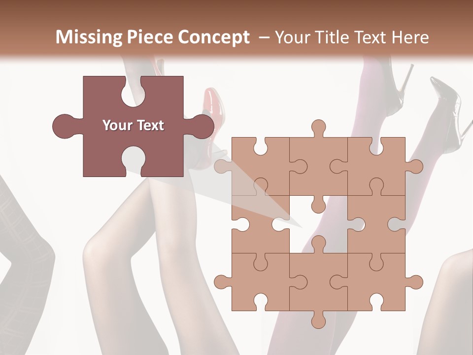 Adult Foot Female PowerPoint Template