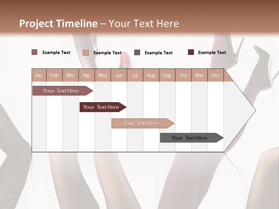 Adult Foot Female PowerPoint Template