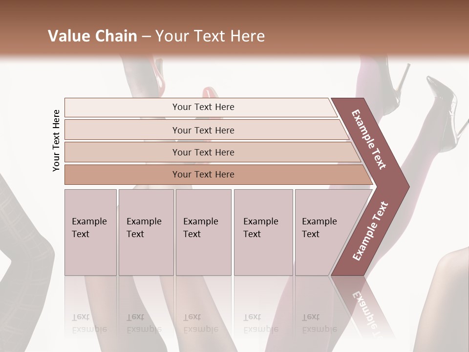 Adult Foot Female PowerPoint Template
