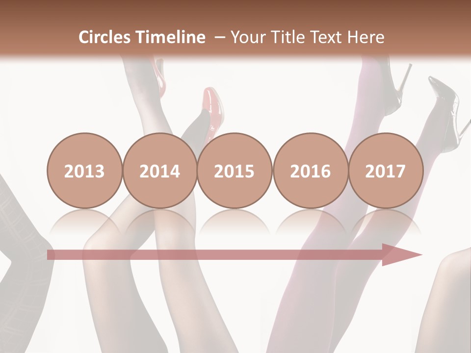 Adult Foot Female PowerPoint Template