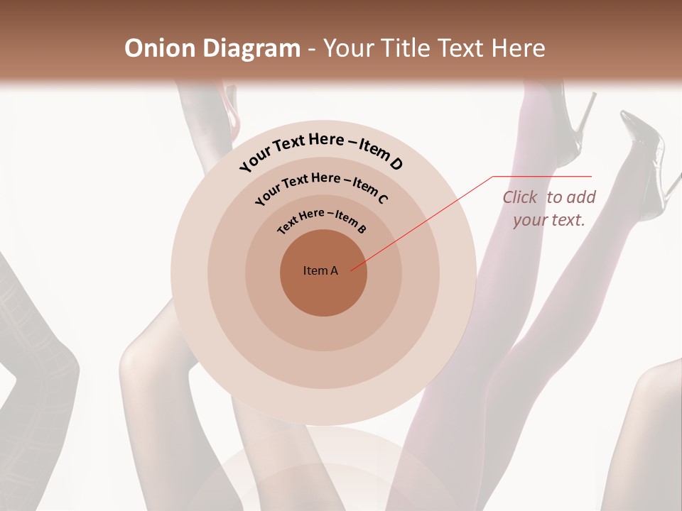 Adult Foot Female PowerPoint Template