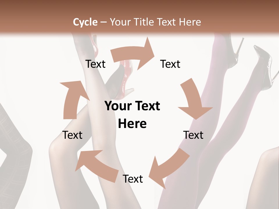 Adult Foot Female PowerPoint Template