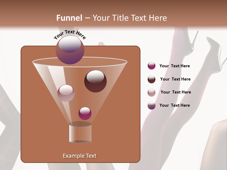 Adult Foot Female PowerPoint Template