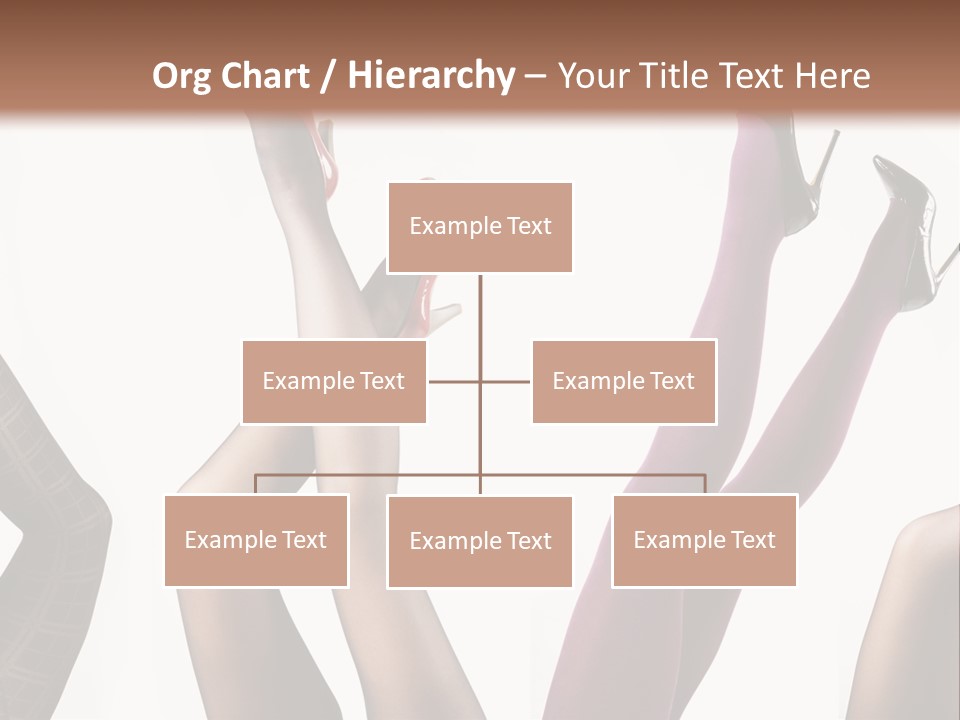 Adult Foot Female PowerPoint Template