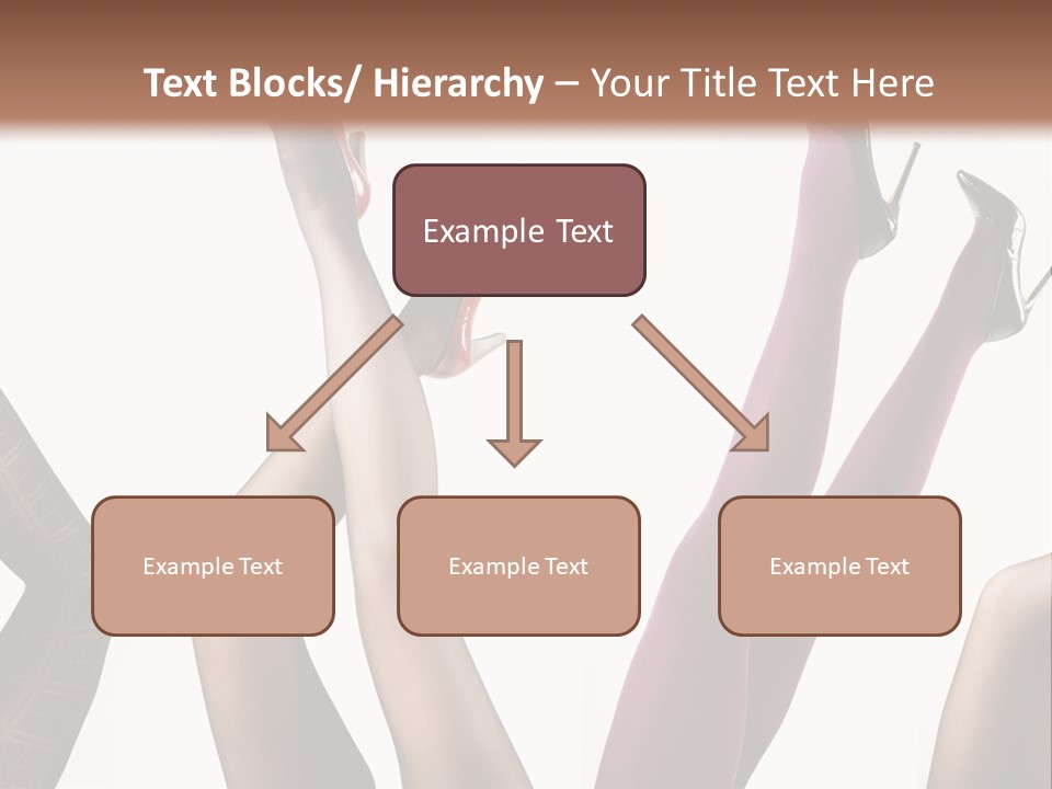 Adult Foot Female PowerPoint Template