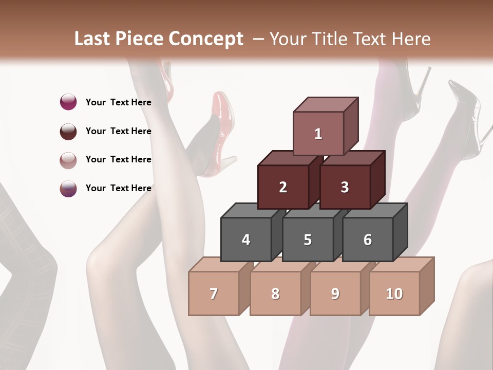 Adult Foot Female PowerPoint Template