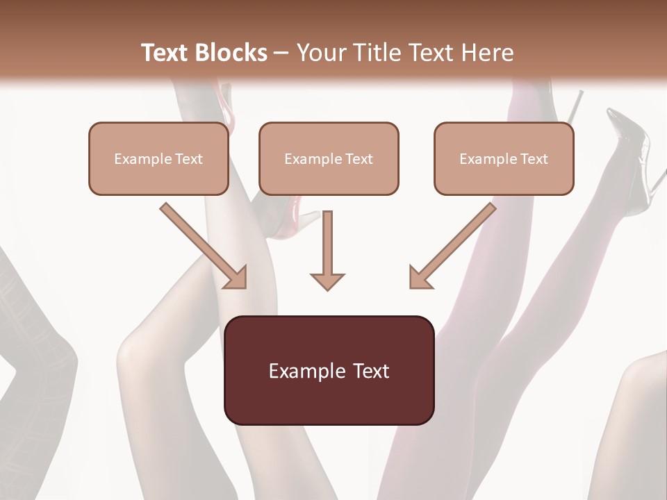 Adult Foot Female PowerPoint Template