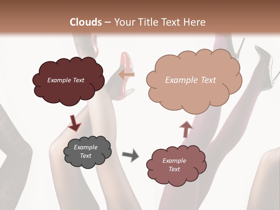 Adult Foot Female PowerPoint Template