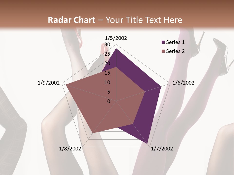 Adult Foot Female PowerPoint Template