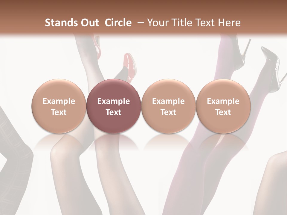 Adult Foot Female PowerPoint Template