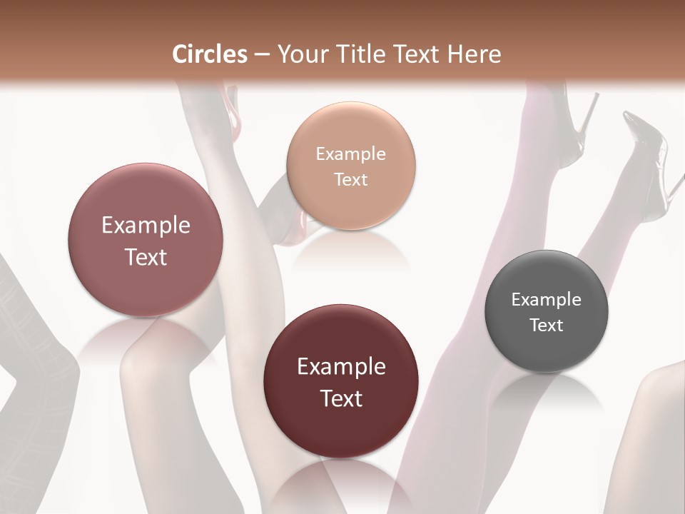 Adult Foot Female PowerPoint Template