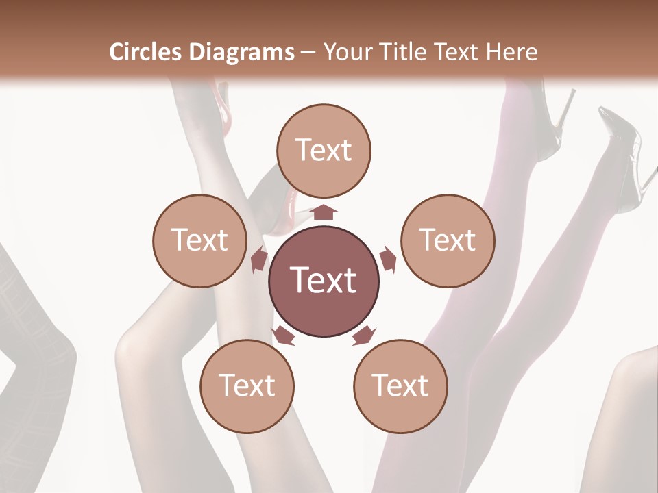 Adult Foot Female PowerPoint Template