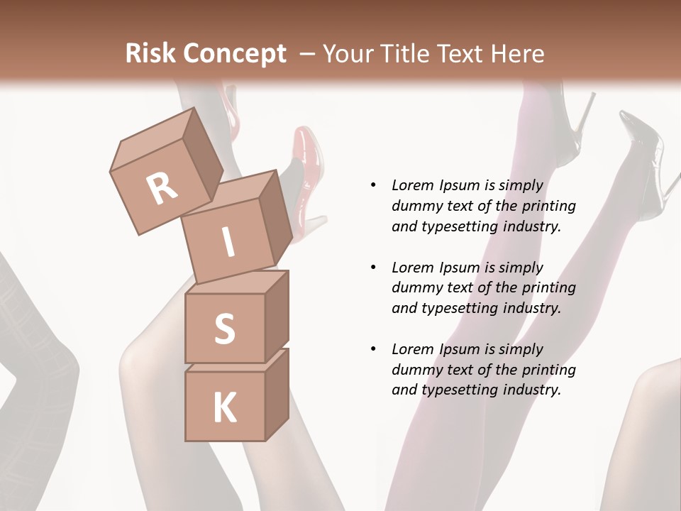 Adult Foot Female PowerPoint Template