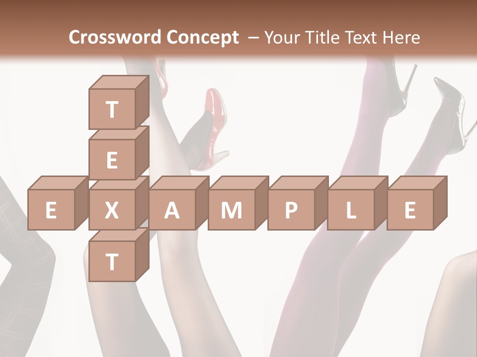 Adult Foot Female PowerPoint Template