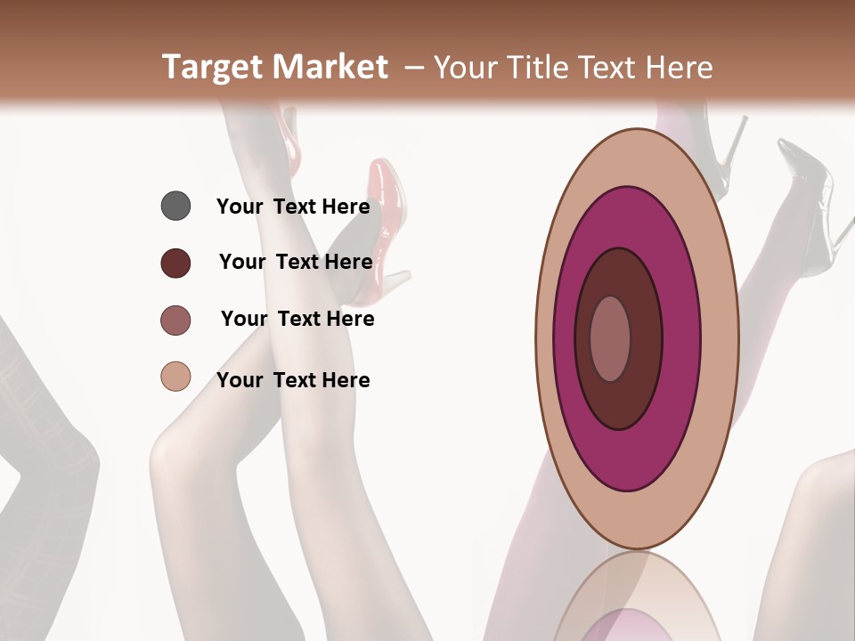 Adult Foot Female PowerPoint Template