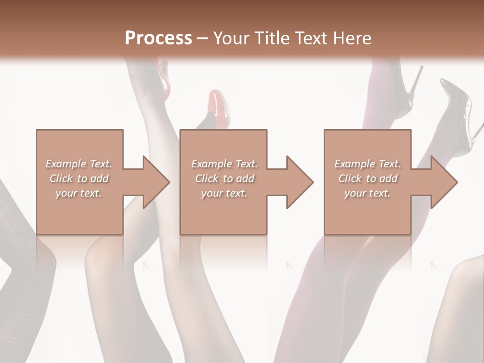 Adult Foot Female PowerPoint Template