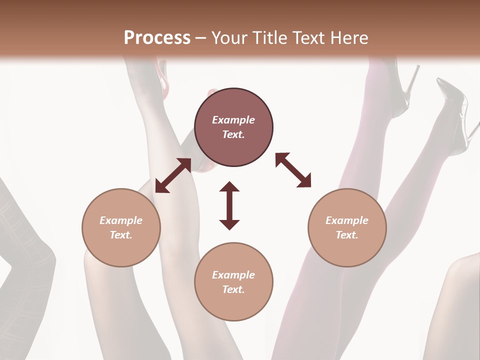 Adult Foot Female PowerPoint Template