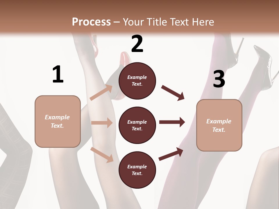 Adult Foot Female PowerPoint Template