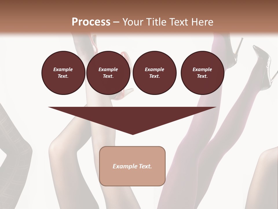 Adult Foot Female PowerPoint Template