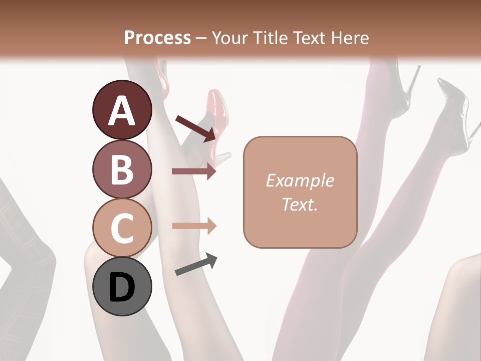 Adult Foot Female PowerPoint Template