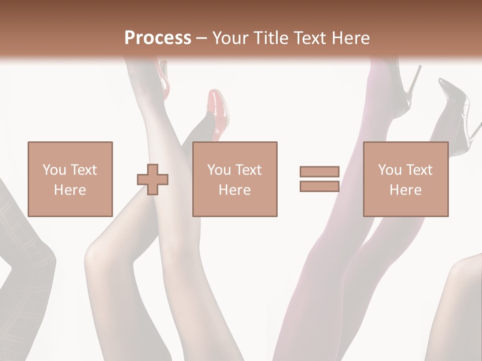 Adult Foot Female PowerPoint Template