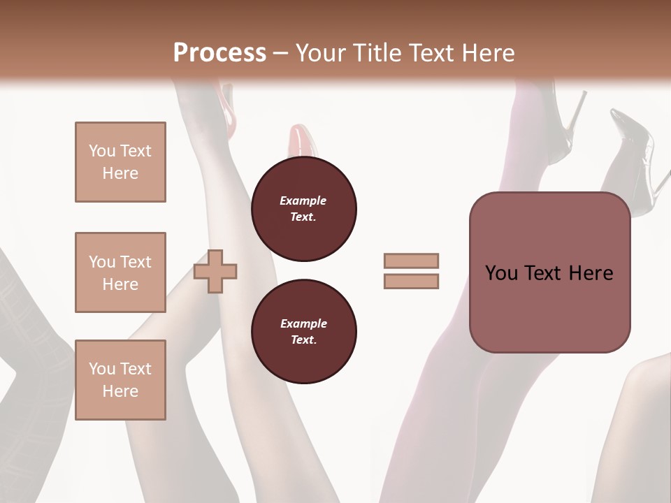 Adult Foot Female PowerPoint Template