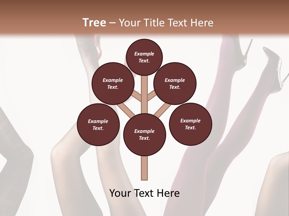 Adult Foot Female PowerPoint Template